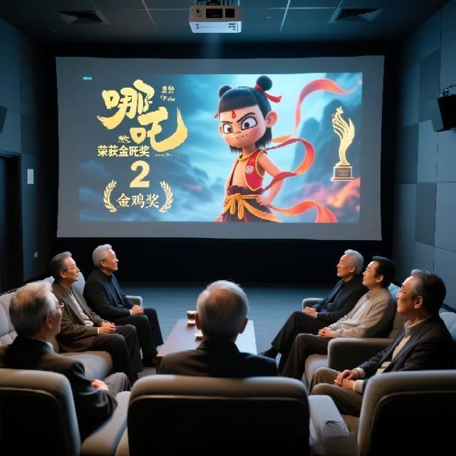 《哪吒2》获金鸡奖，是中国动画工业成熟与叙事深度的双重印证。技术上，影片精良的制