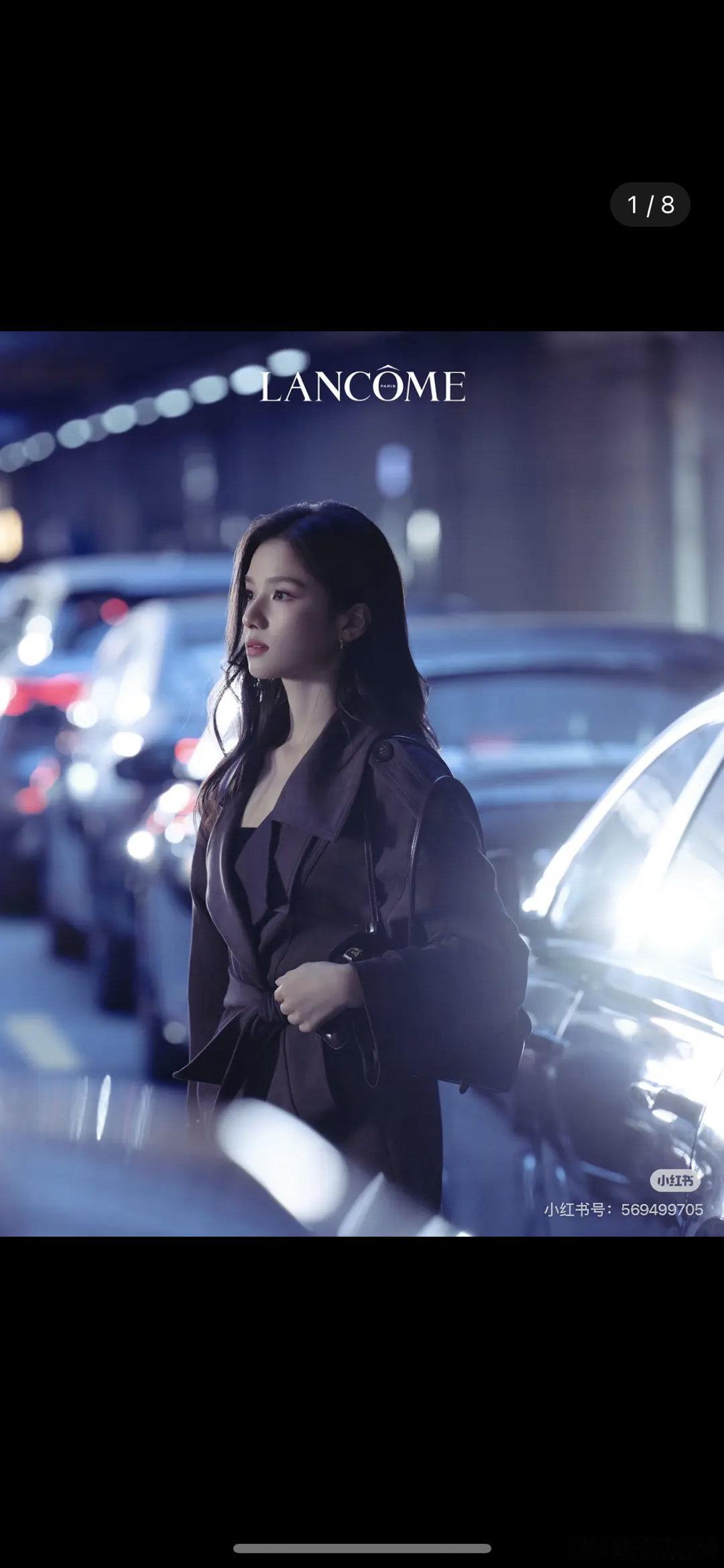 张婧仪兰蔻花絮照🈶️，表现力如何 