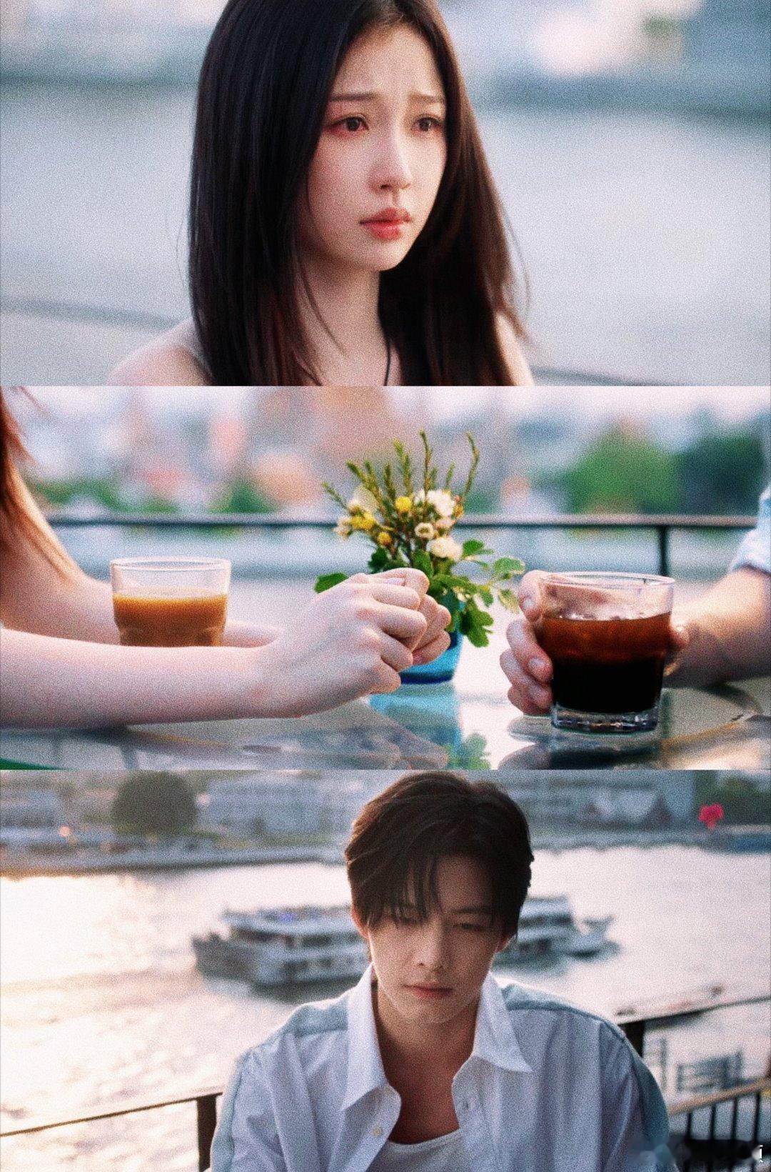 谁懂双轨这个镜头的宿命感 双轨镜头是最高级的刀，一个说结婚请你，一个说不一定在，