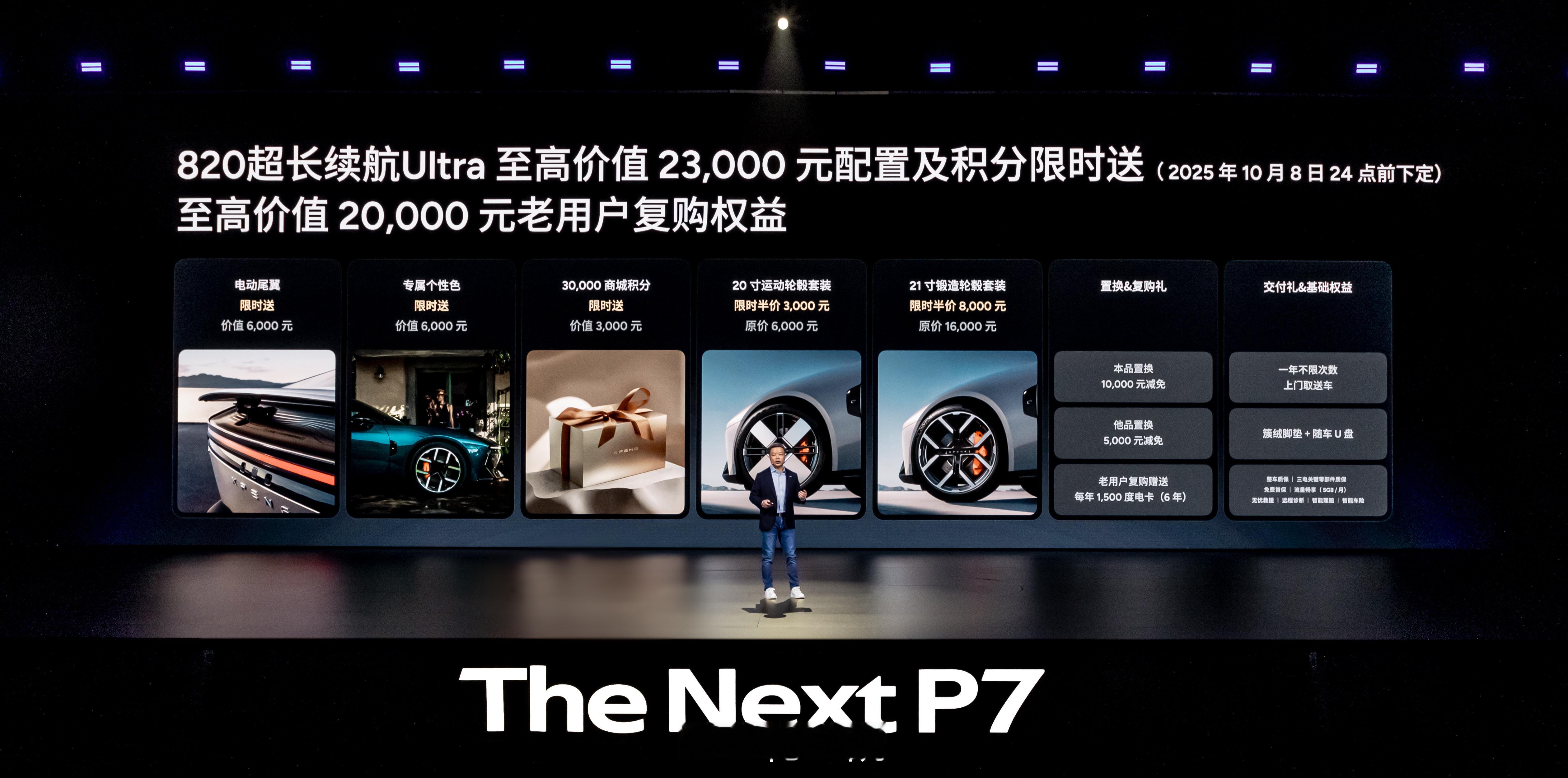 全新小鹏P7全系Ultra全新小鹏P7 820超长续航Ultra版，23.98万