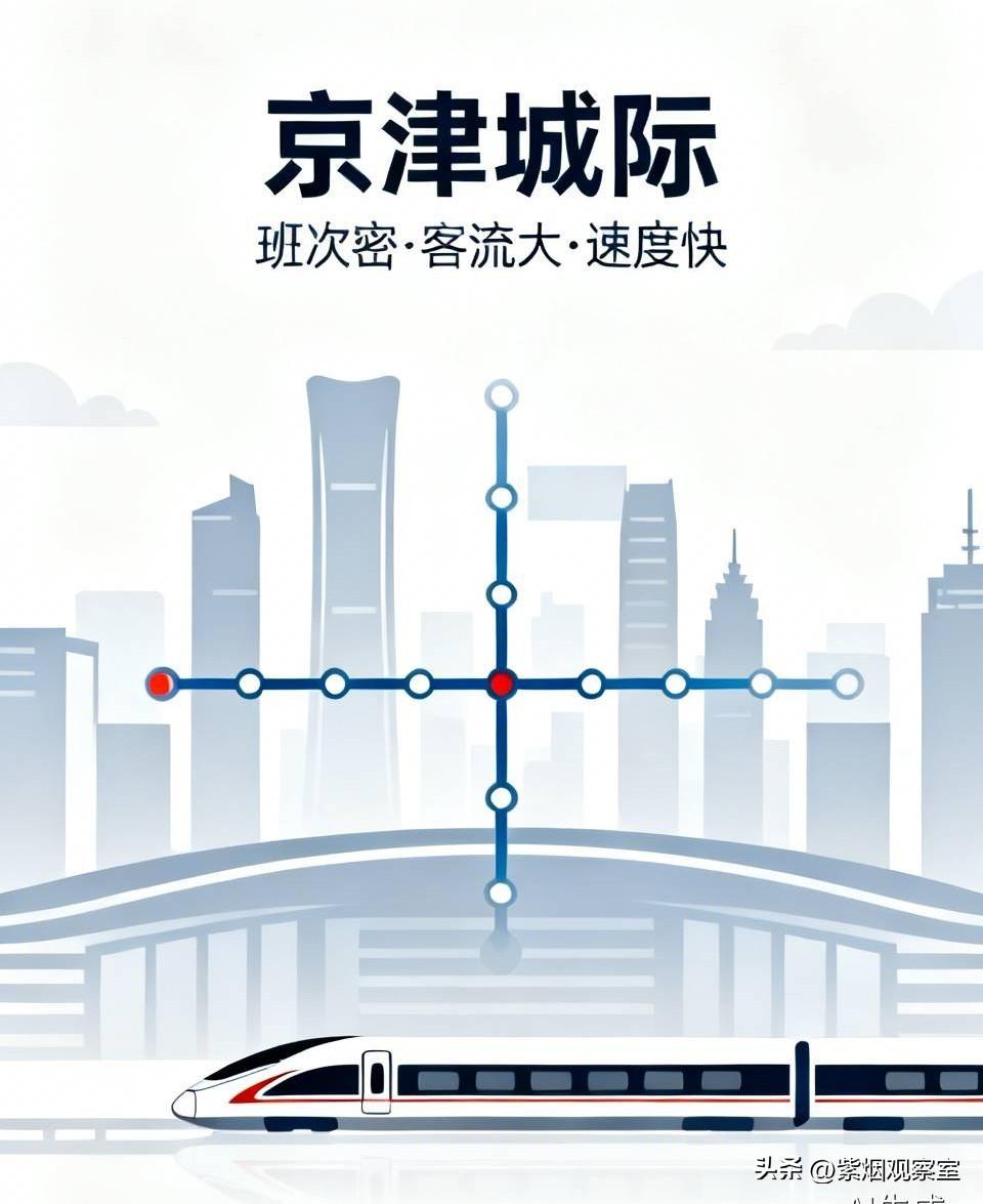 京津城际为啥班次密、客流大、跑的还快？
 
国内这么多高铁，京津城际可以说是很特