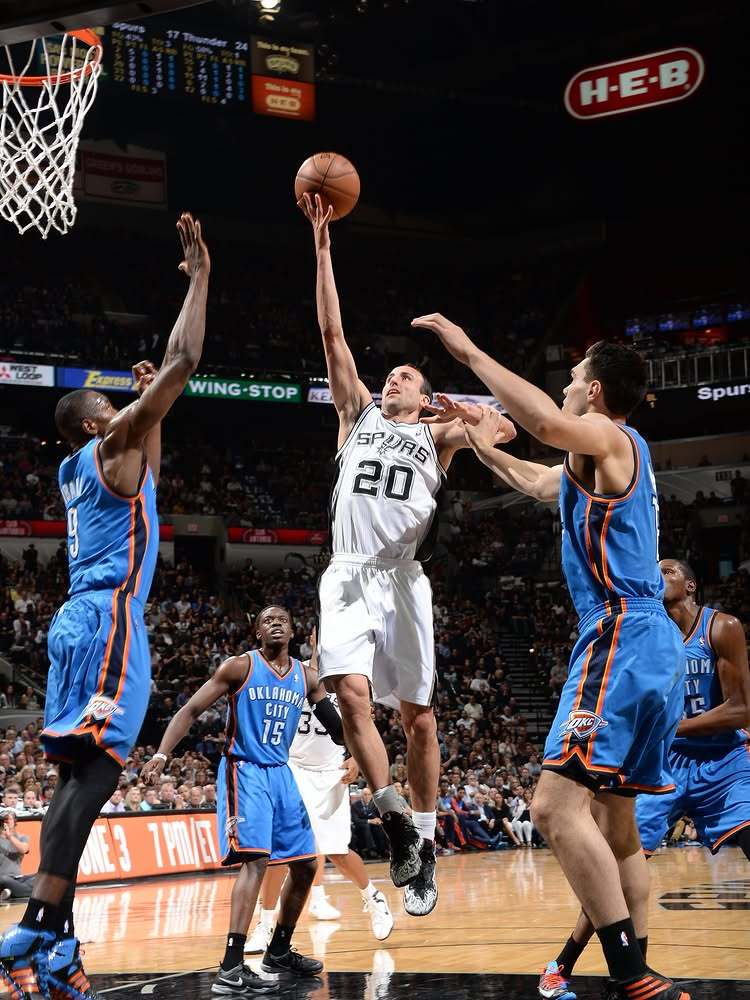 Thunder⚡️ vs. Spurs 🤠 in the early 2010