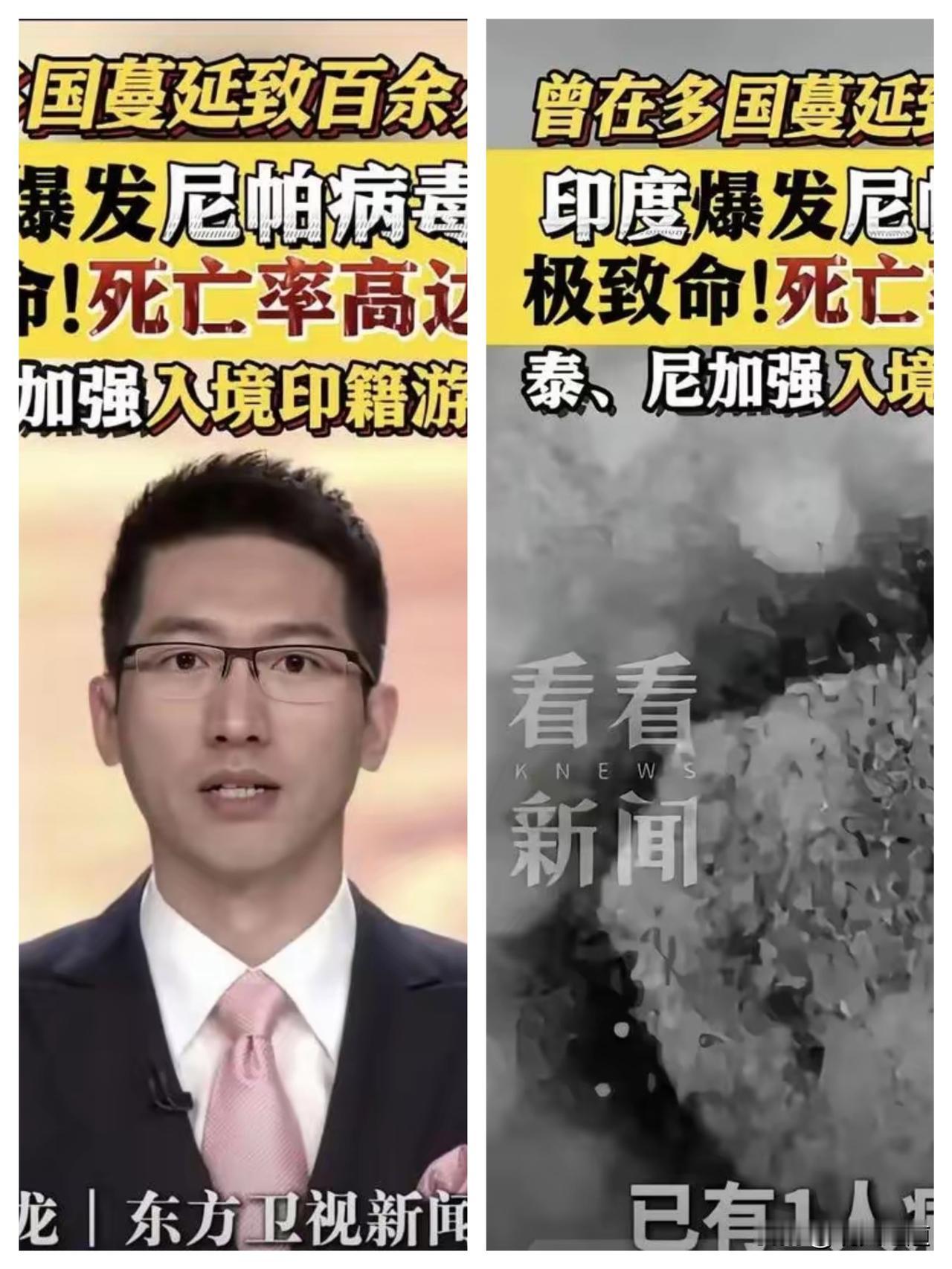 印度尼帕病毒爆发，上海瑟瑟发抖！这波致命病毒死亡率最高75%还没疫苗，浦东机场日