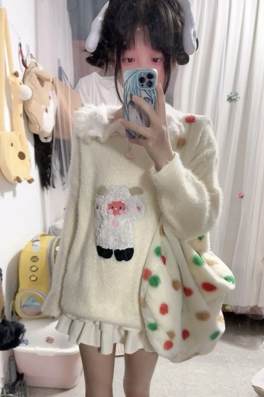 奶fu'fu～～脚受伤了只能穿拖鞋