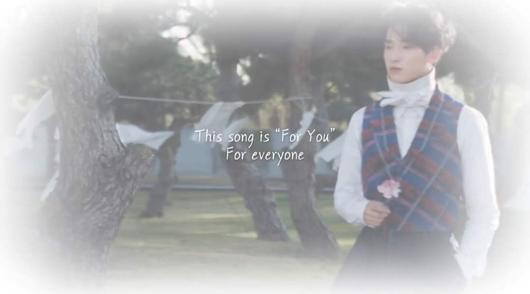 This song is“For You ”   For everyone 