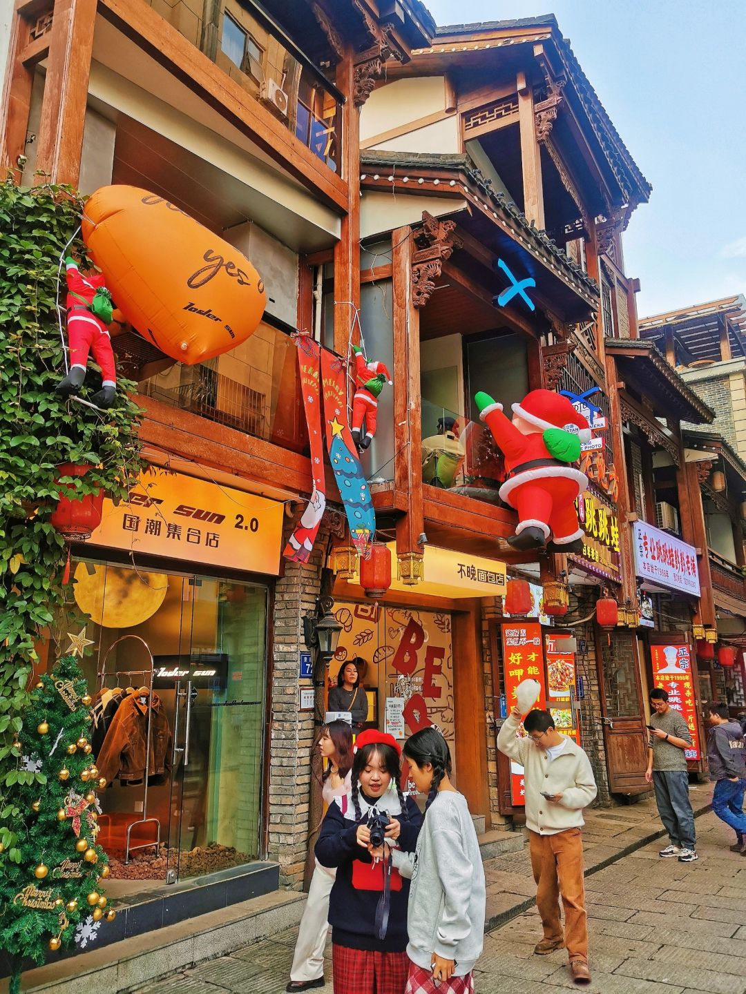 50%长沙人都在拍这个🎅圣诞老人❗️
