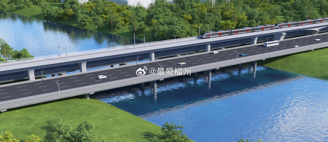 即将全线开工建设的厦漳泉R1线通车愿景效果图 