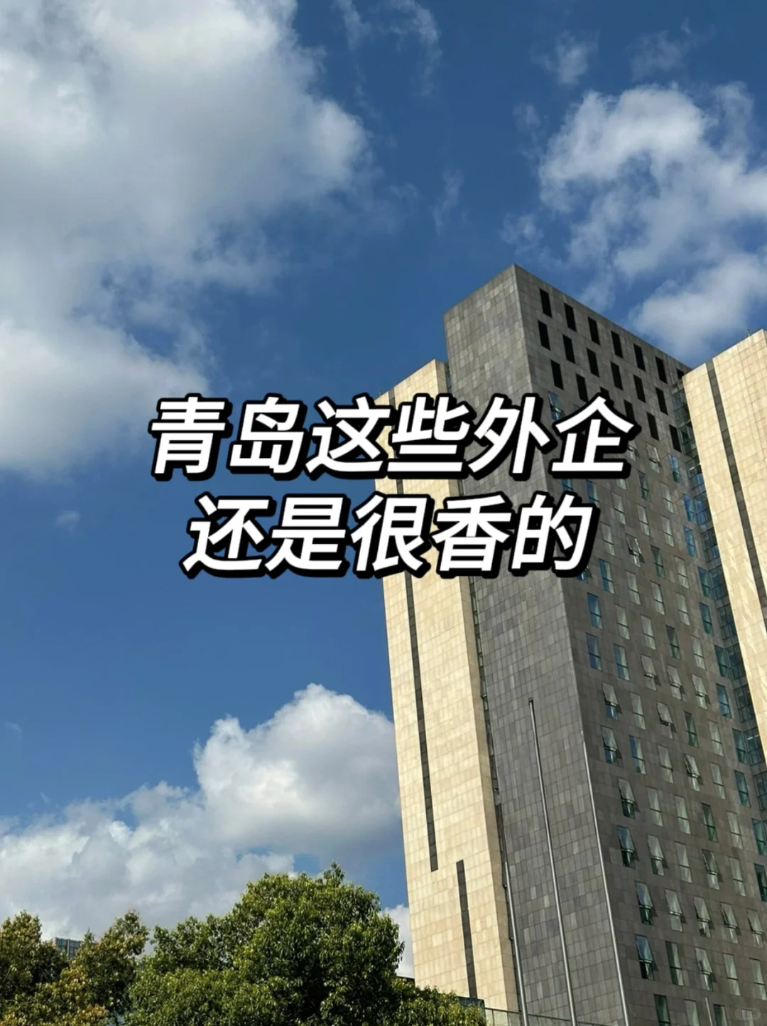 青岛这些外企还是很香的