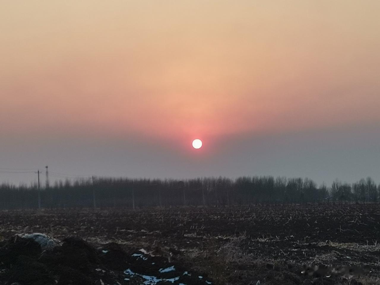 冬日生活打卡季冬日夕阳无限美好！