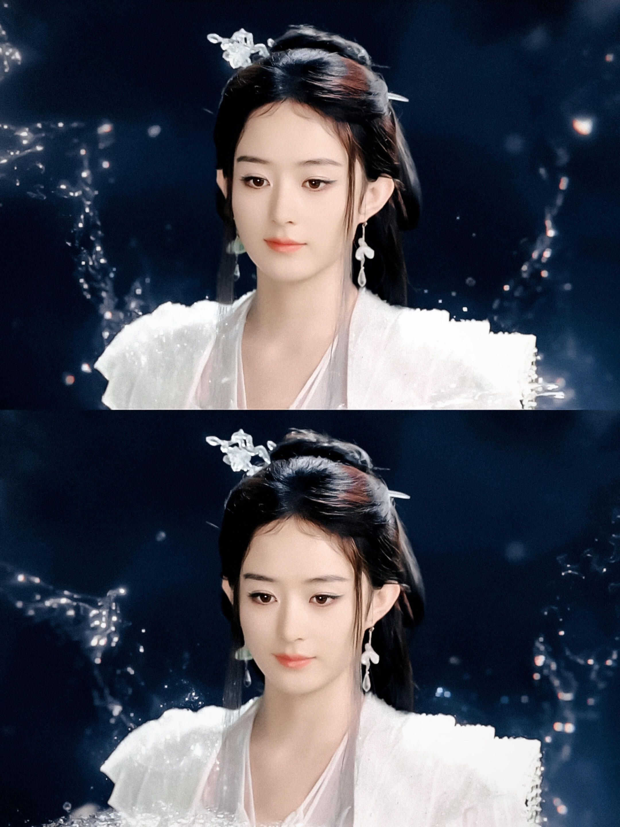 赵丽颖逍遥mommy小城大事daddy谁能拒绝赵丽颖的双重魅力！《逍遥》清冷mo