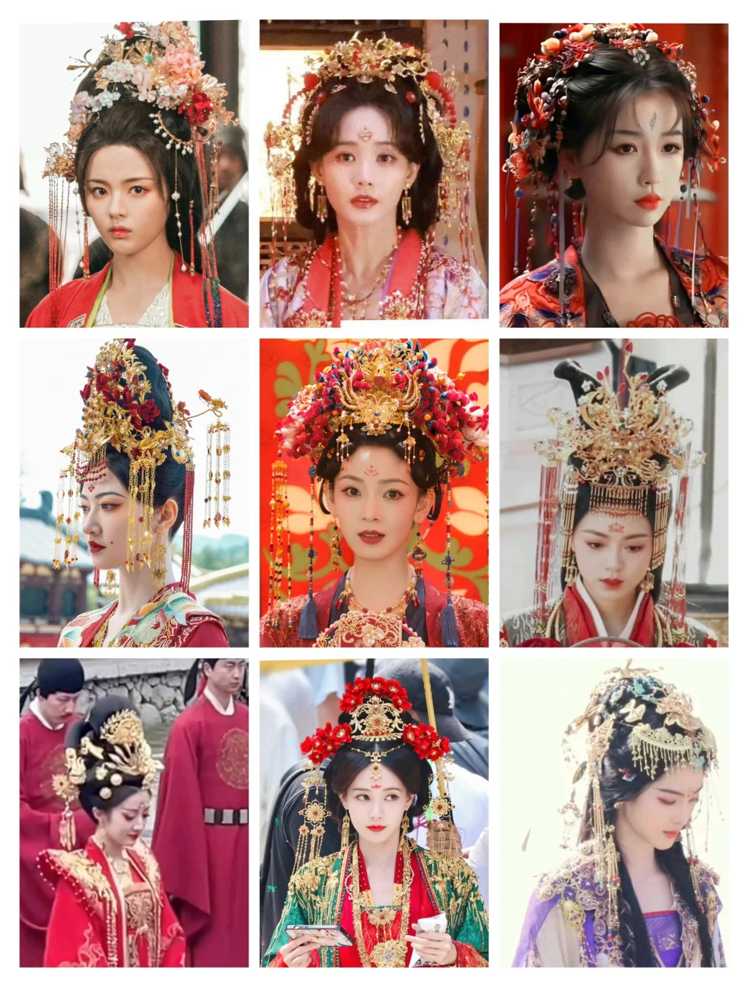 这些大婚造型算花里胡哨吗？