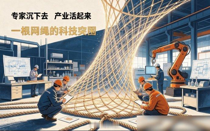 大家印象里的绳网，无非是工地上的安全网、渔船上的捕捞网。但讲真，山东滨州惠民县这