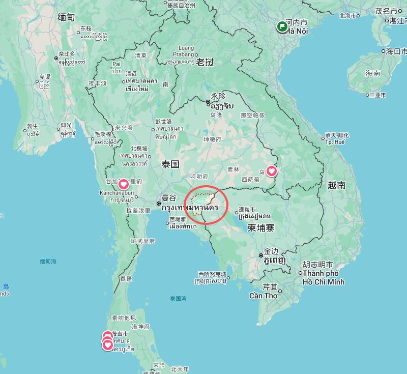 不说这几个人在沙缴府，就光说在泰国被绑架勒索了？这几位是干嘛去的，我相信他们自己