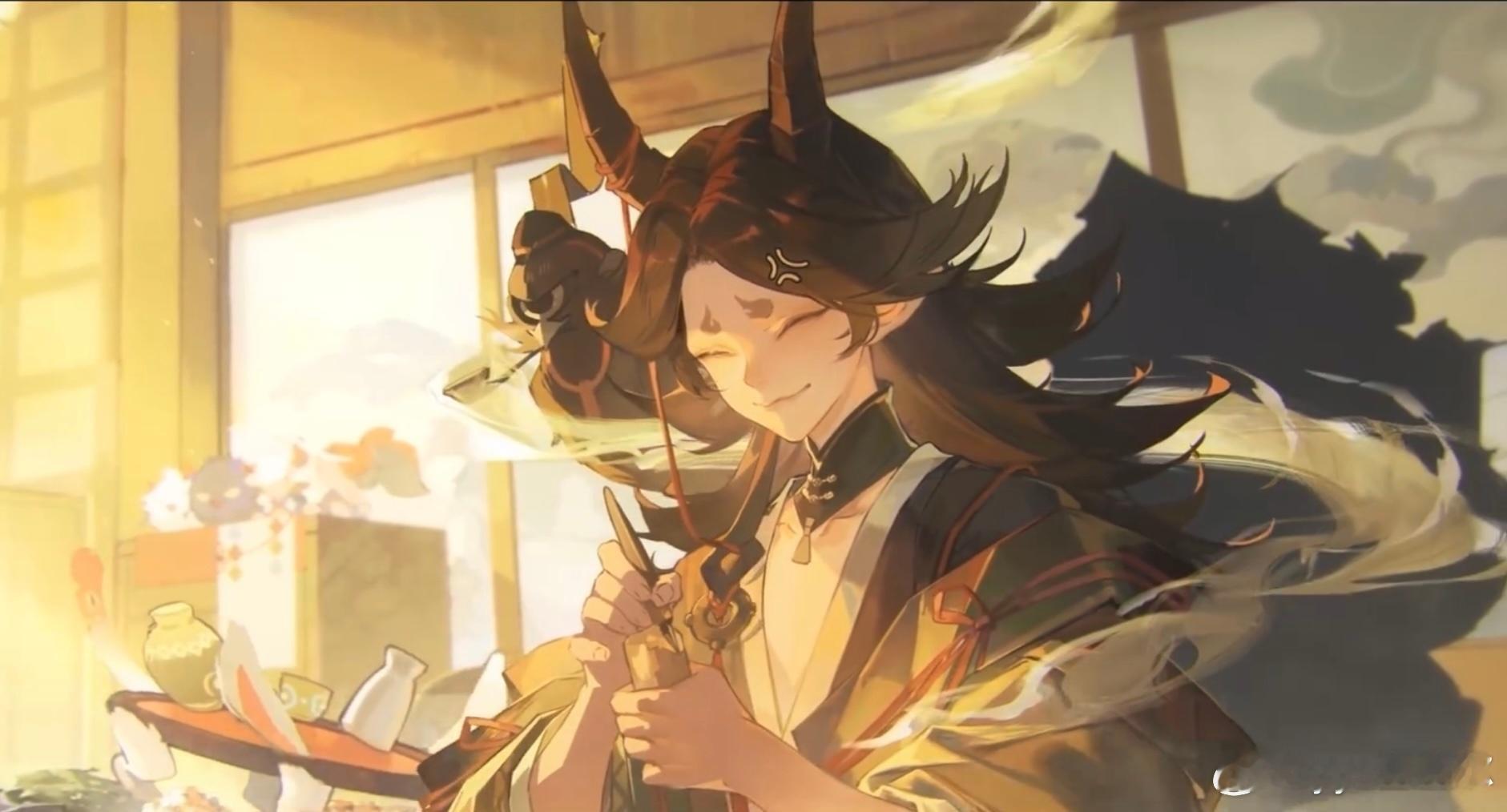神酿星熊童子，人物形象曝光！12月4日降临平安京（终于不是云华城了[苦涩]） 