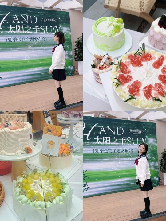✨感谢太阳之手！夏季蛋糕产品发布会