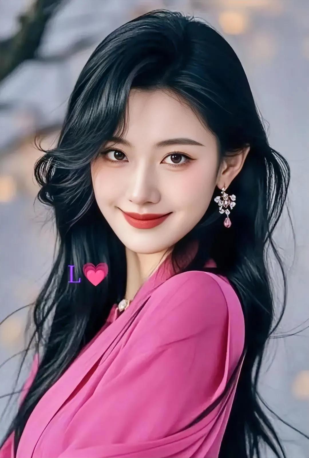 红袖添香夜，笑语盈盈间。姿娇容艳笑容甜 红颜美女风彩