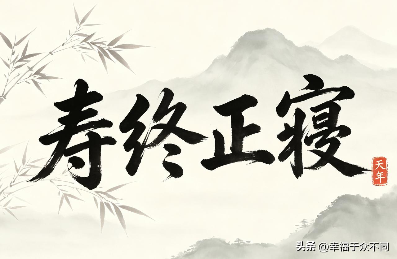 老人自然老死走了的时候会不会痛苦老人自然老死是寿终正寝、无疾而终，安详离世，走得