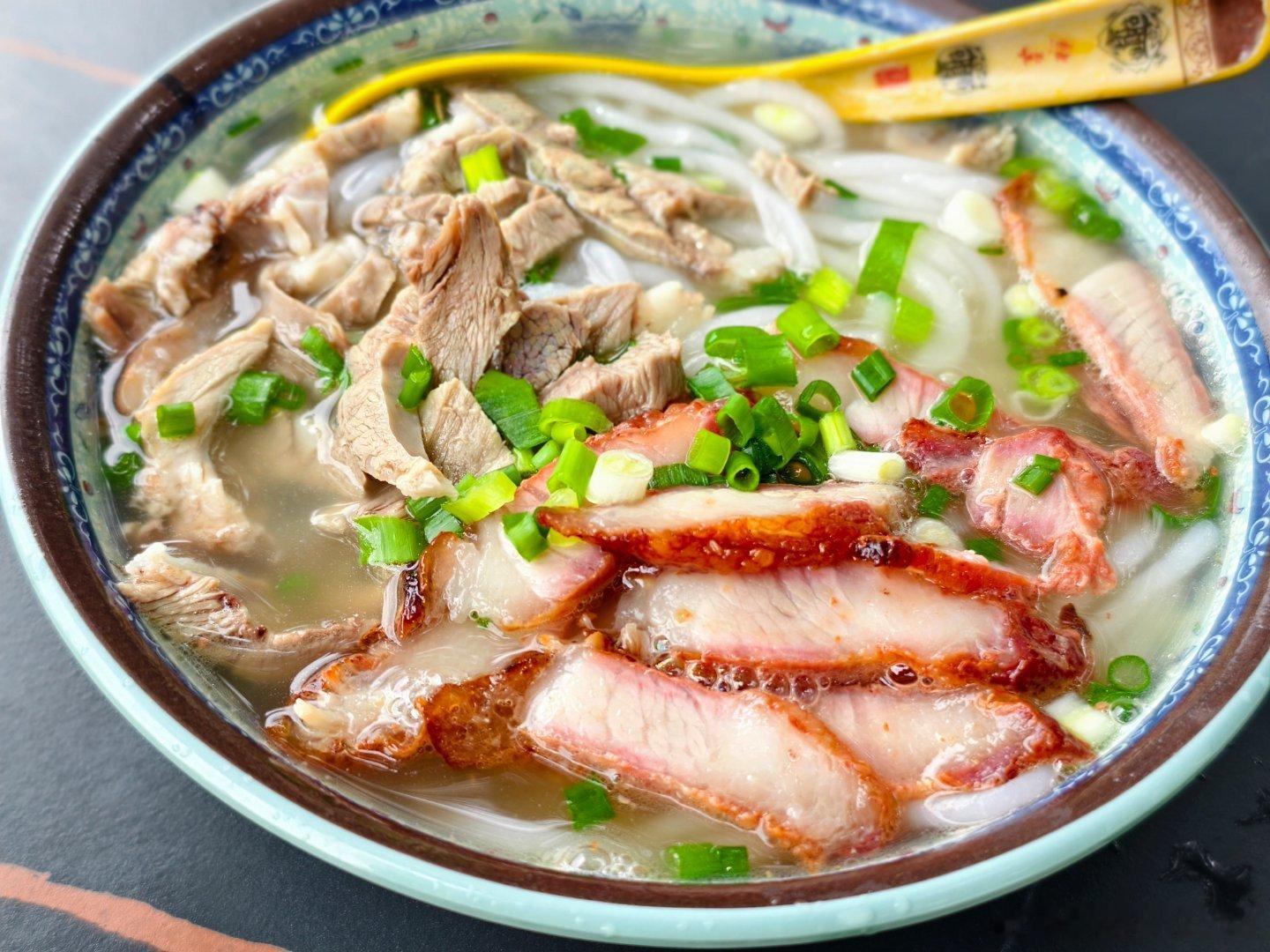 美食中山 敢于世间比清甜——中山最绿油油的濑粉 中山·早餐见面