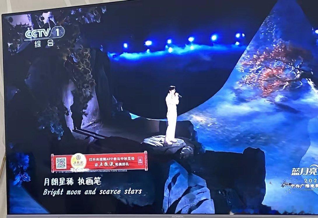 发现没，今年的央视中秋晚会完全不一样了。除了中文字幕，还同步配上了英文字幕。以前