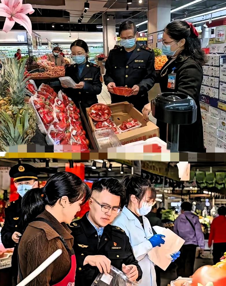 上海这次是真的给漳州杨梅“上了一课”，半点面子没留。
​漳州那边自查才搞掉500