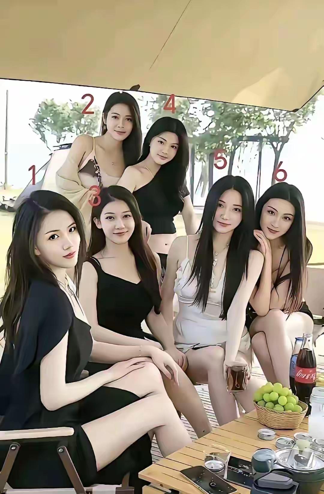 哥老倌们：六个美女嫁人条件基本一致，但人缘必须要过硬！要求并不高，
1，  如果