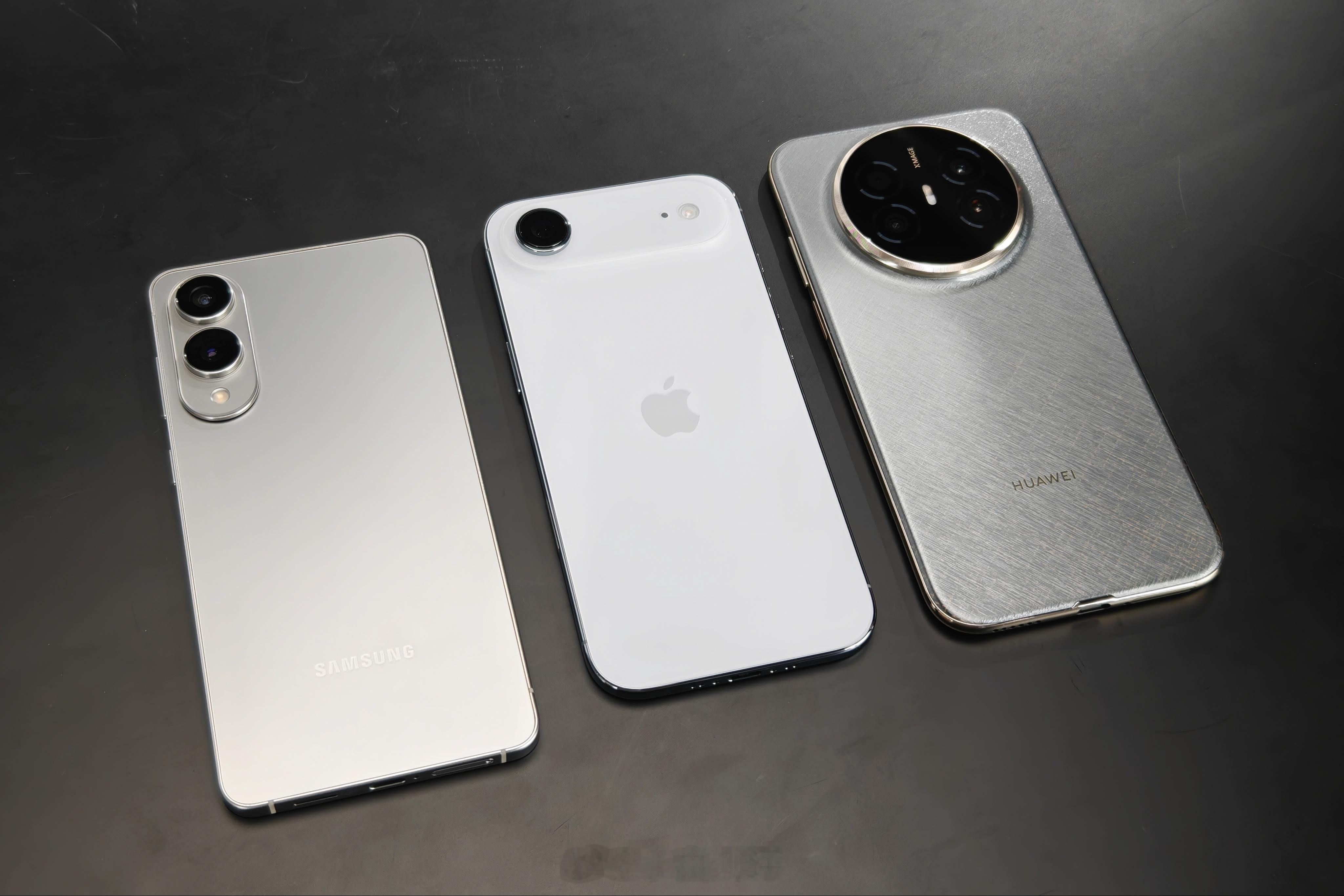 1️⃣三星S25 Edge2️⃣iPhone Air3️⃣华为Mate 70 A