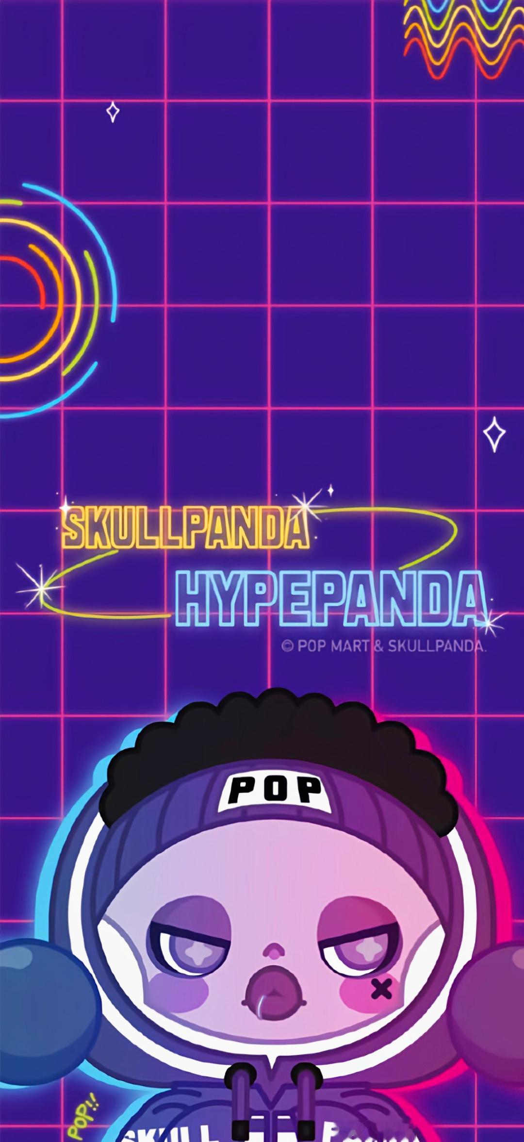 𝐬𝐡𝐚𝐫𝐞壁纸｜泡泡玛特 SKULLPANDA 🍧₊⁺分享背景图｜卡