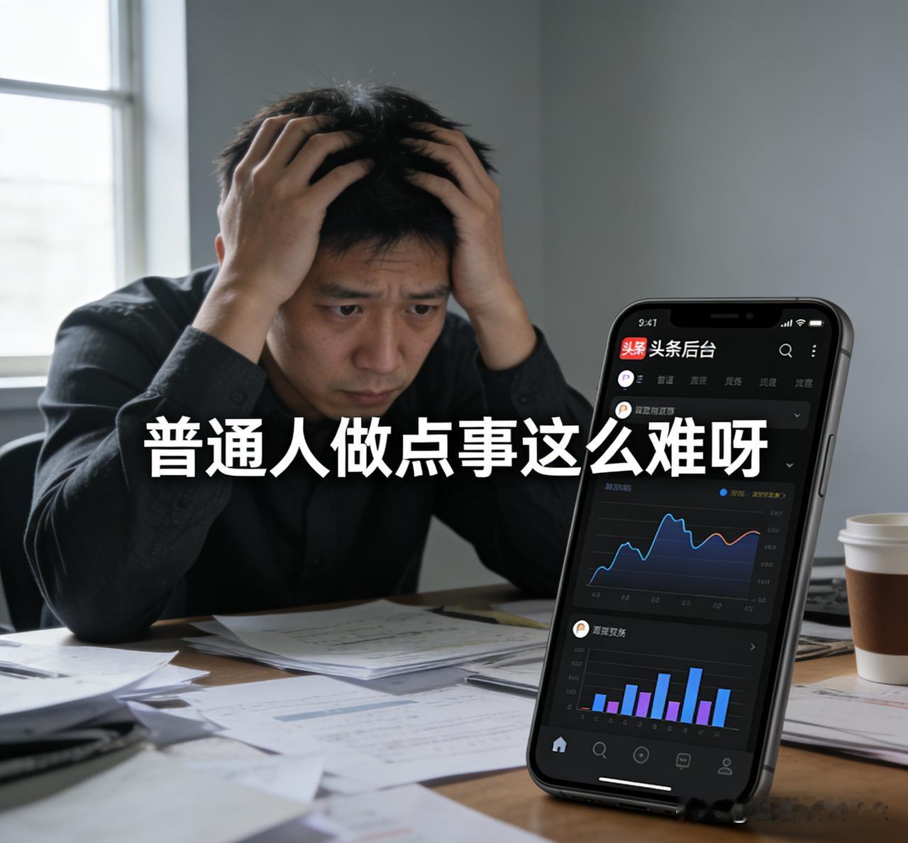 崩溃了！普通人做点事这么难啊！