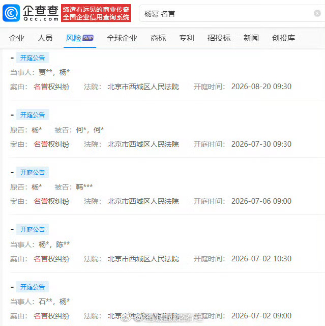 杨幂密集告黑支持美女维权 