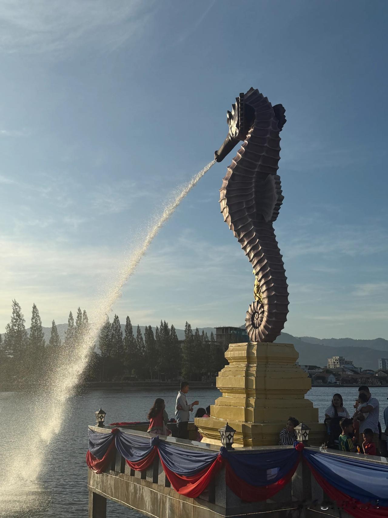 晒图笔记大赛海马喷泉⛲️⛲️⛲️
