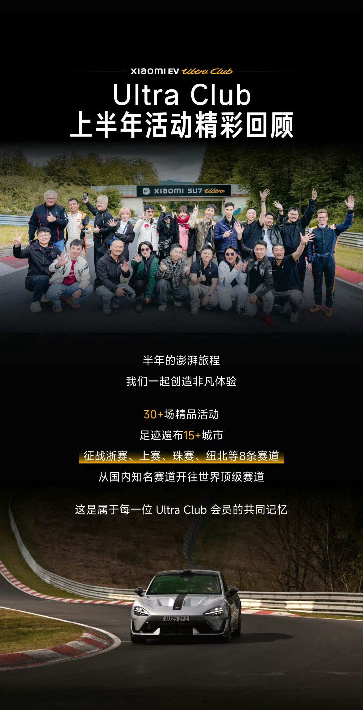 小米现在对车主社区的运营非常舍得投入，Ultra Club的活动办得都挺好的。要