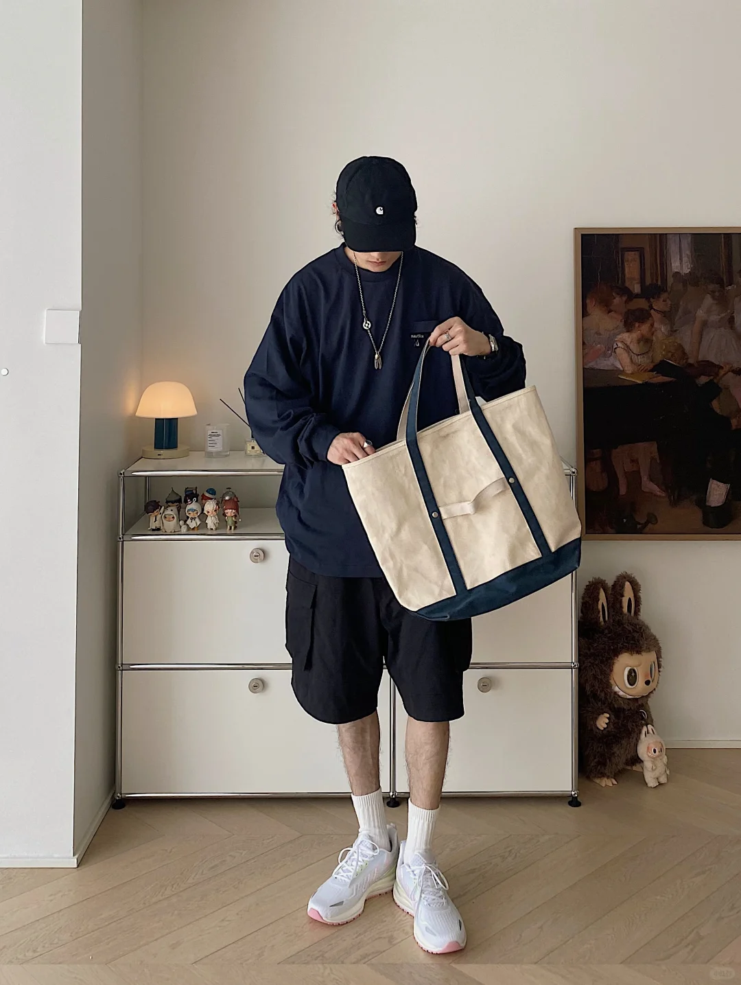 OOTD｜秋天爱穿藏青色