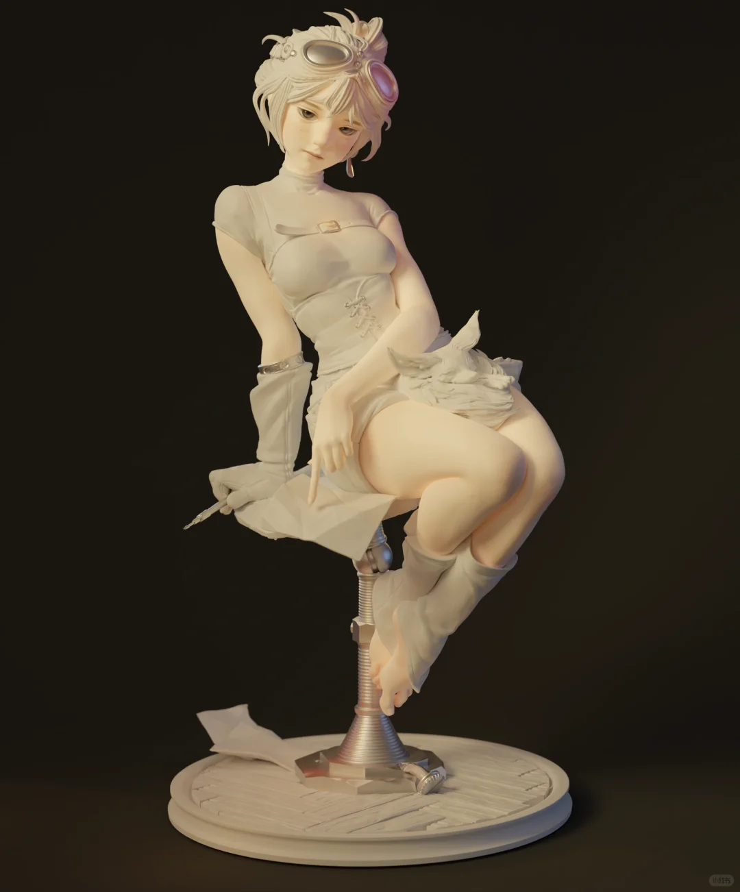 手办涂装冬季白模确定！