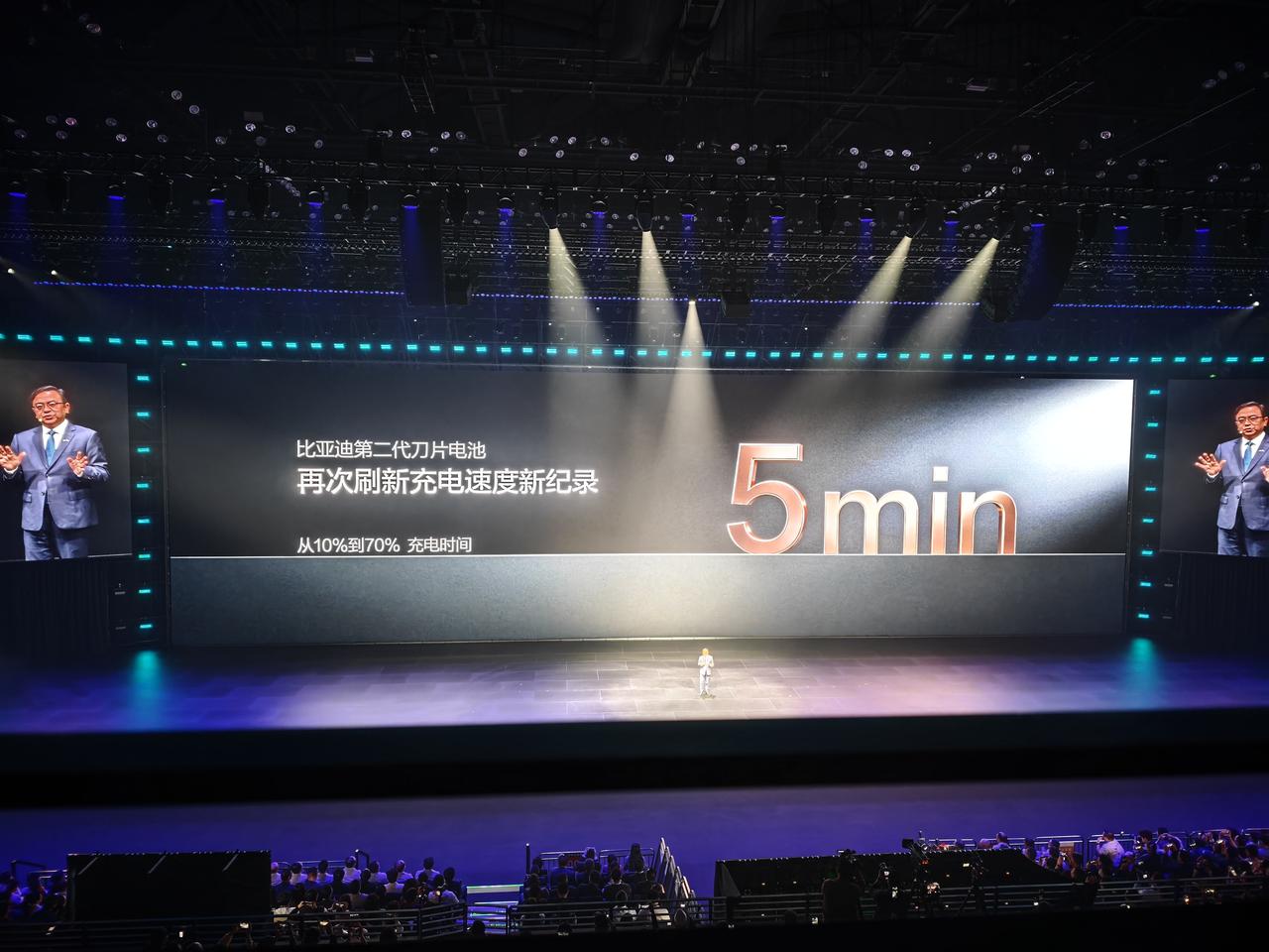 10%-70% SOC充电时间仅需5分钟，10%-97%仅需9分钟，即便在零下3