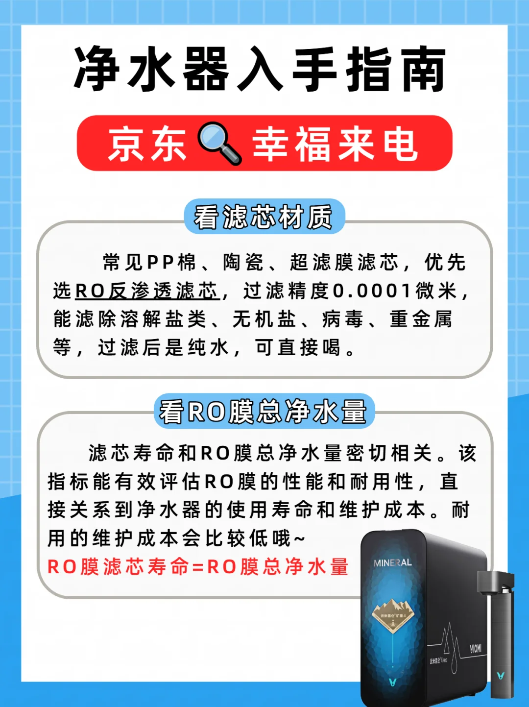 爱喝水的🈶福了！8折拿下云米昆仑4Pro
