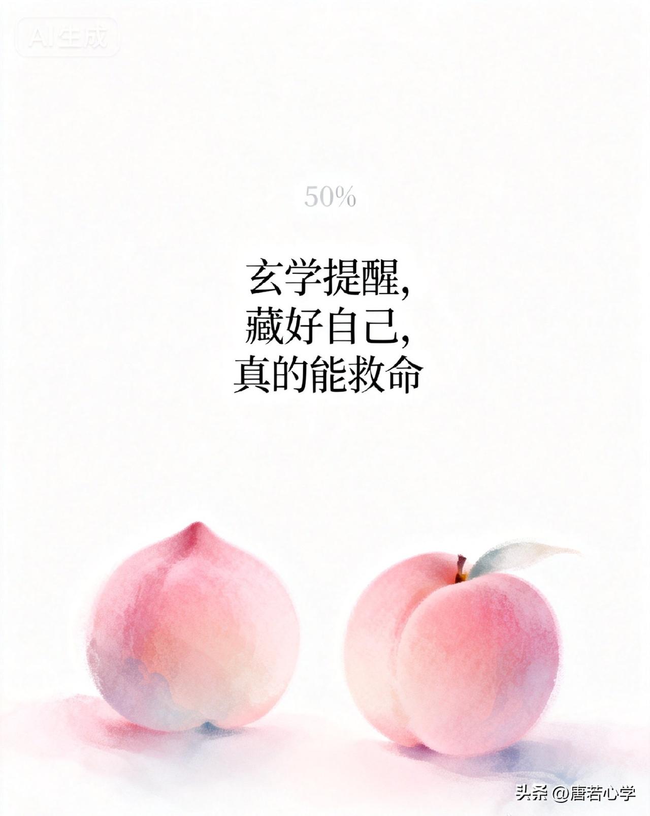 玄学提醒，藏好自己，真的能救命

网上有个很火的说法：“真正聪明的人，都在悄悄藏