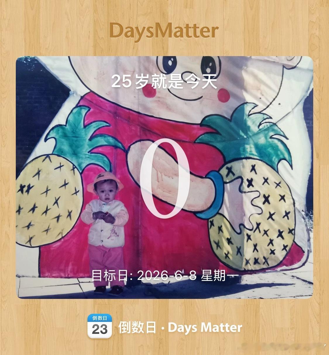 Happy 25's Birthday🎂终于，我也迎来了人生的七点三十分⭐️当