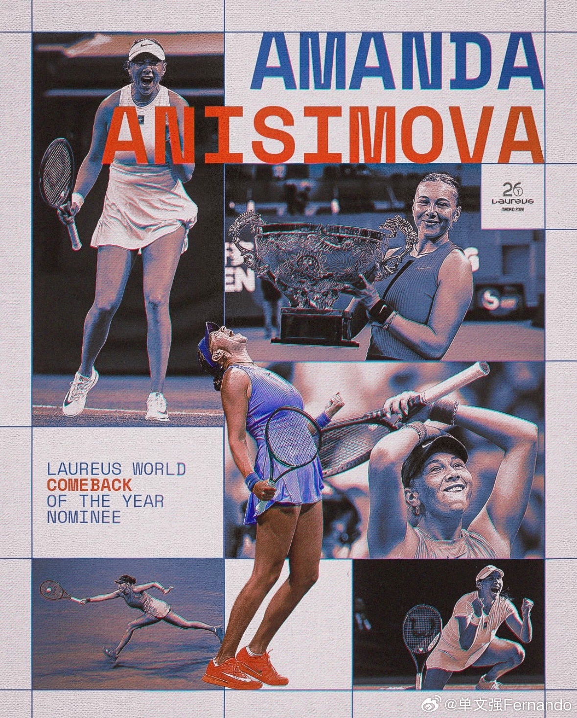 阿尼西莫娃：我几乎一整年都能感受到最纯粹的快乐，无论在家乡作战还是外出比赛，对于