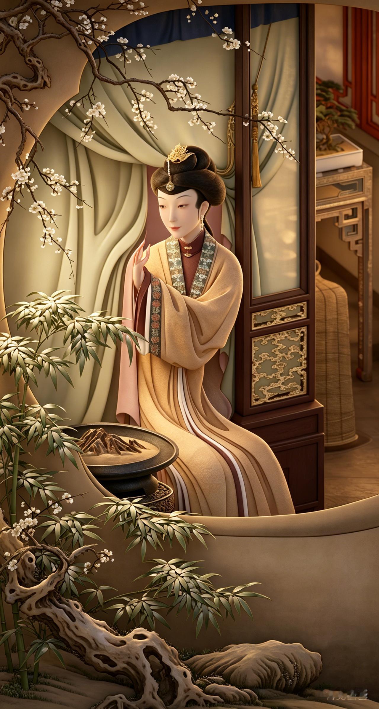 雍正十二美人图2