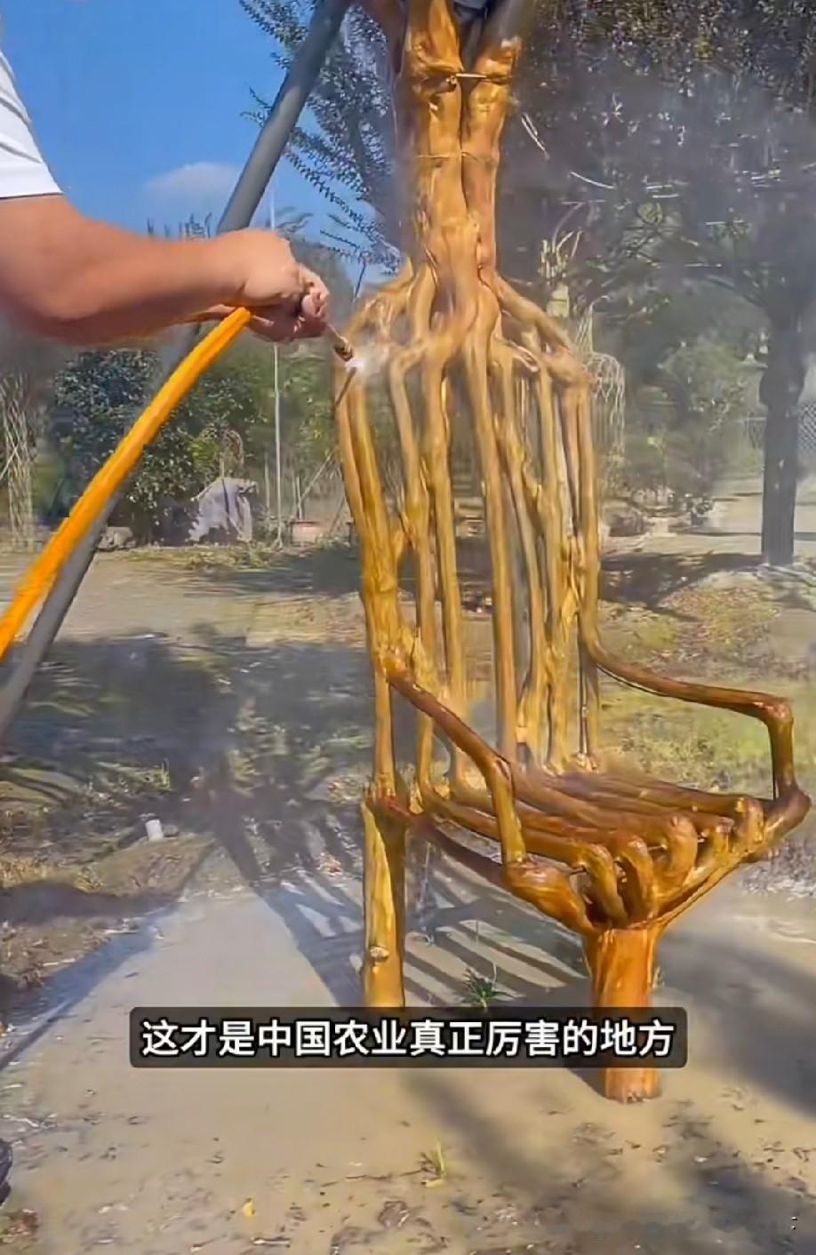 人工大，时间成本也大！
这是园林，不是农业！