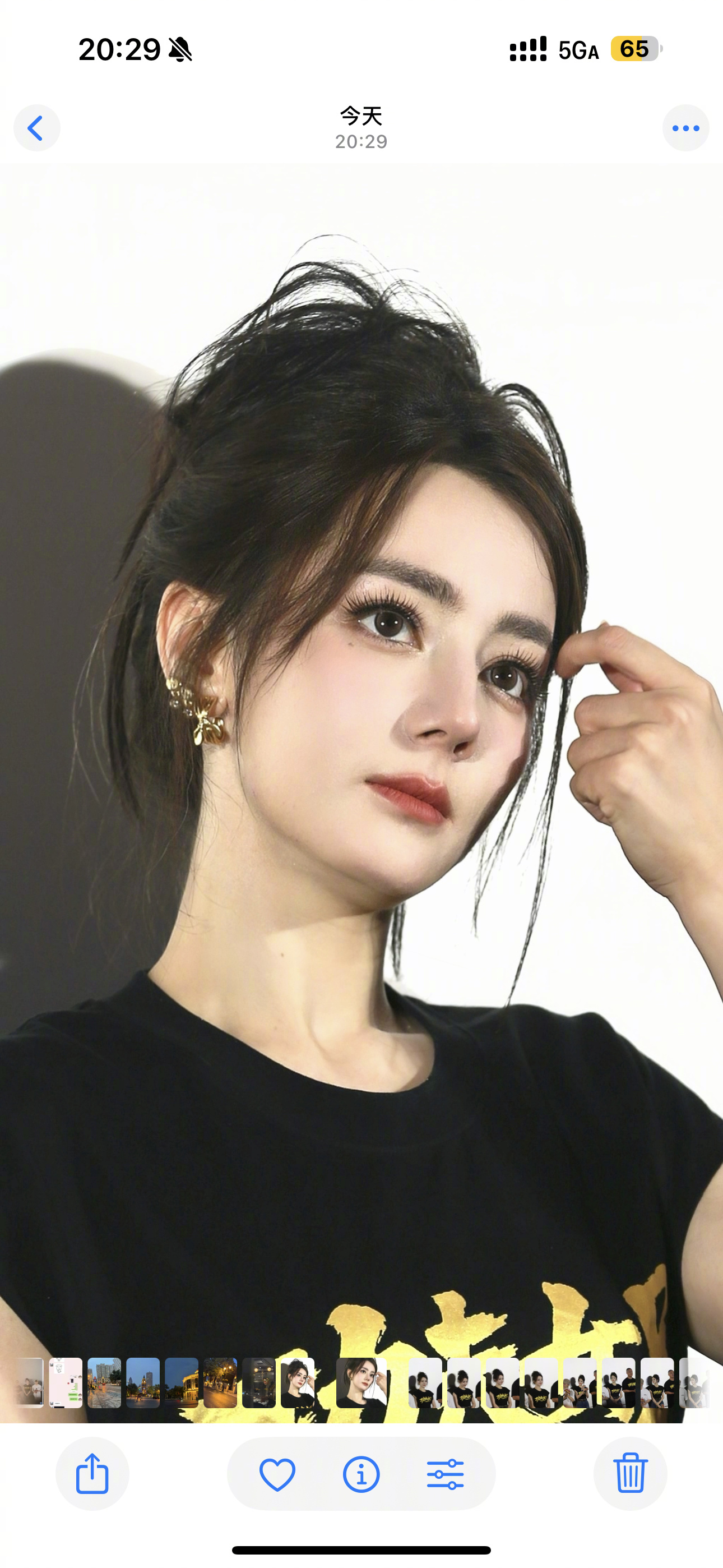 无论多少次还是会被此女的美貌震惊…🥹谁能相信这是迪丽热巴生图啊！！！ 