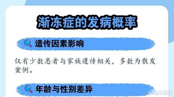 《正常人得渐冻症几率大吗  渐冻症这个听起来有些陌生的名字，其实是一种神经系统?