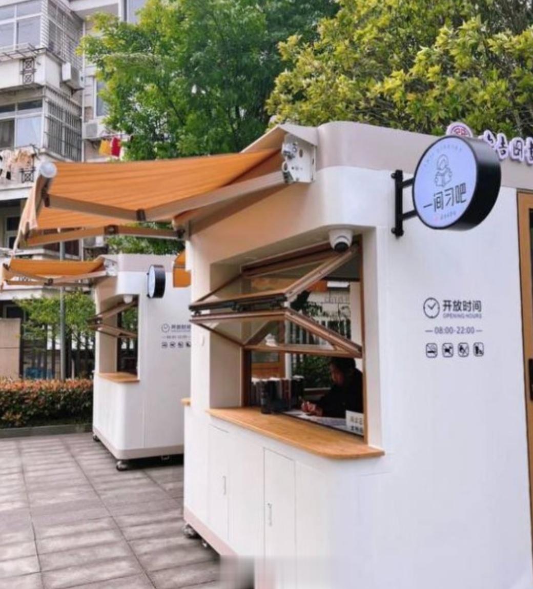 湖州，双人自习室，还能看出这些小亭子原来是做什么的吗？ ​​​