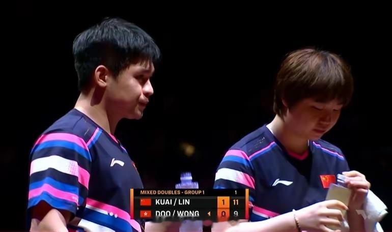 体育 林诗栋/蒯曼3-0黄镇廷/杜凯琹，取得WTT总决赛混双开门红林诗栋蒯曼总决