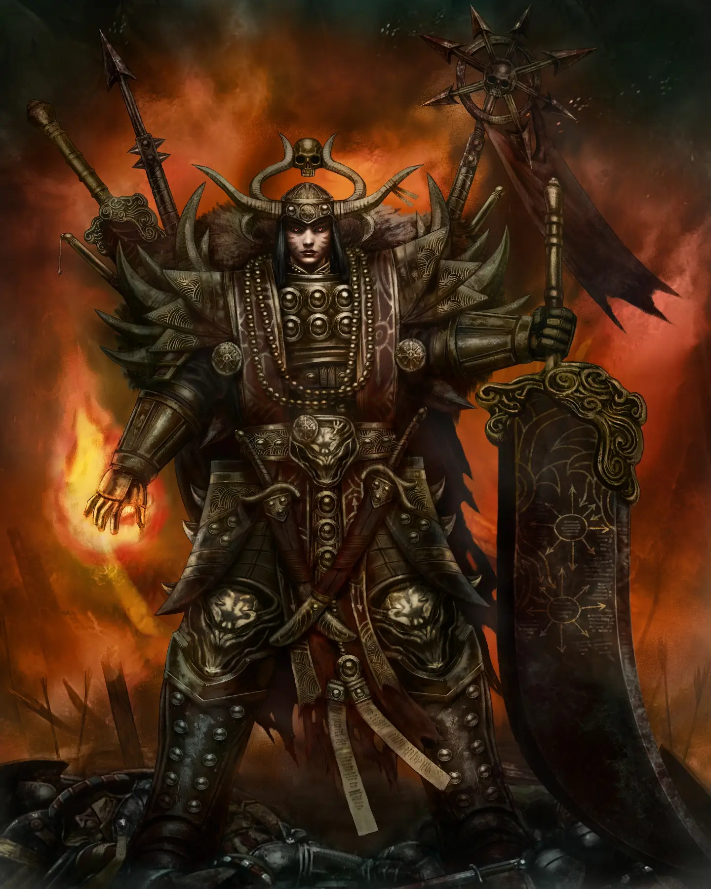 中古战锤  混沌震旦龙by afnm_sm ​​​