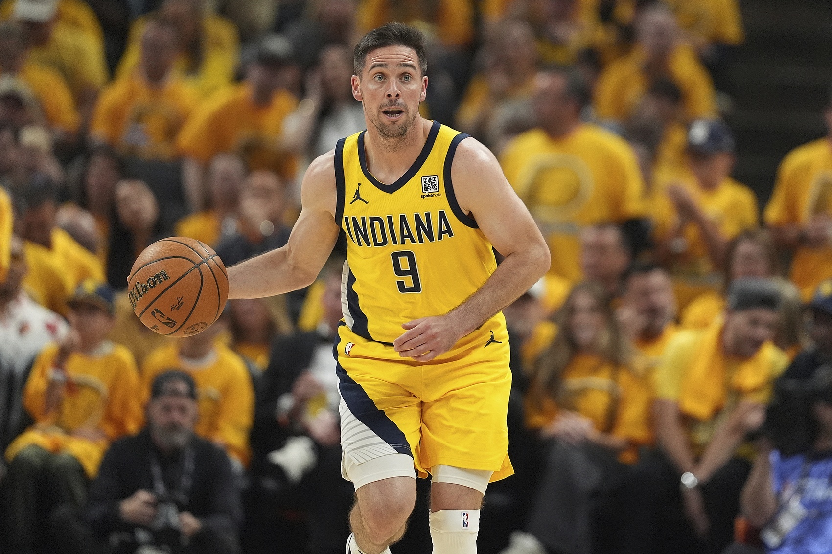 麦康奈尔！！！！！ 步行者vs雷霆 nba总决赛 ​​​