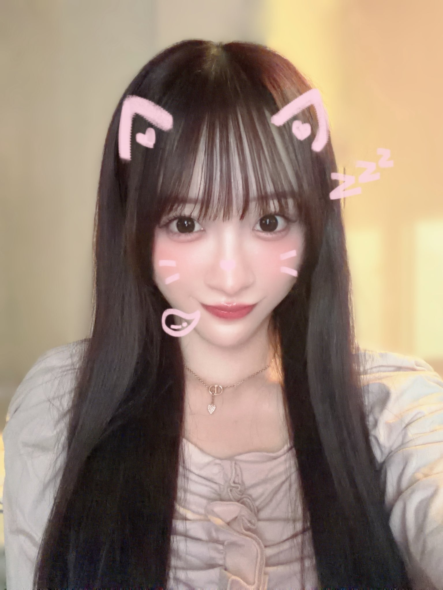 🎀音嶋莉沙 260606 X更新发现一个可爱的特效🐈 