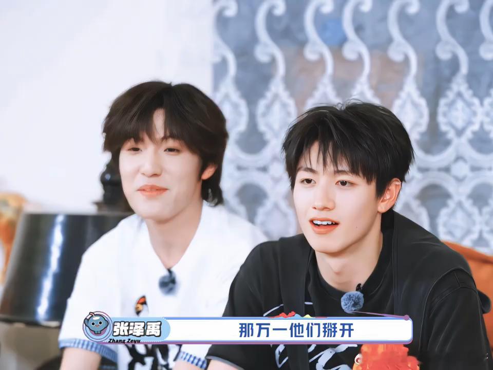 朱志鑫张极相视一笑同时低头top对自己有清晰的认知体力智力话题聊嗨，张泽禹直击灵