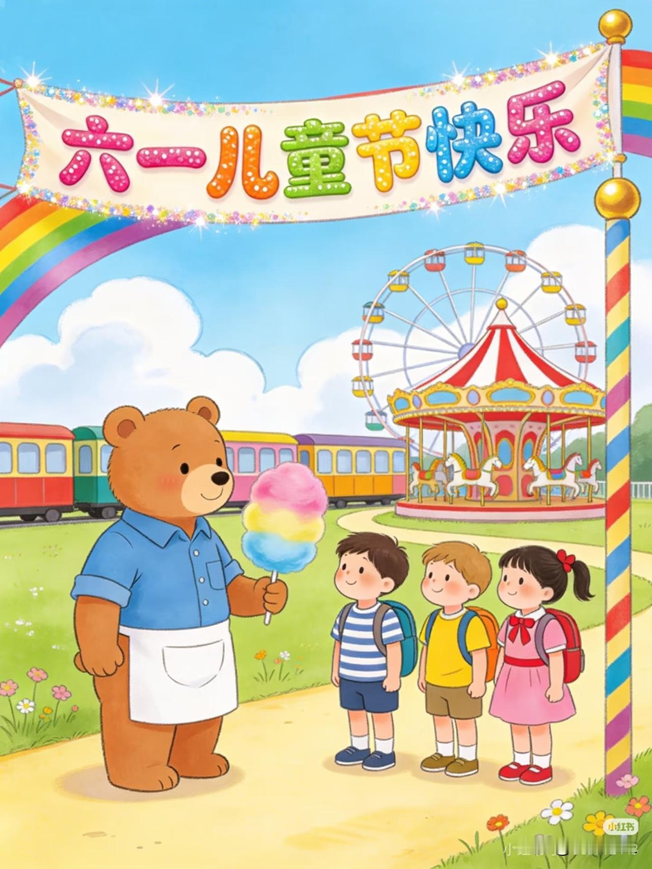 节日快乐
祝小朋友茁壮成长！