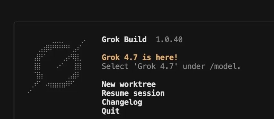 科技佳ZHJSpaceXAI发布Grok4.7模型SpaceXAI 的更新节奏依